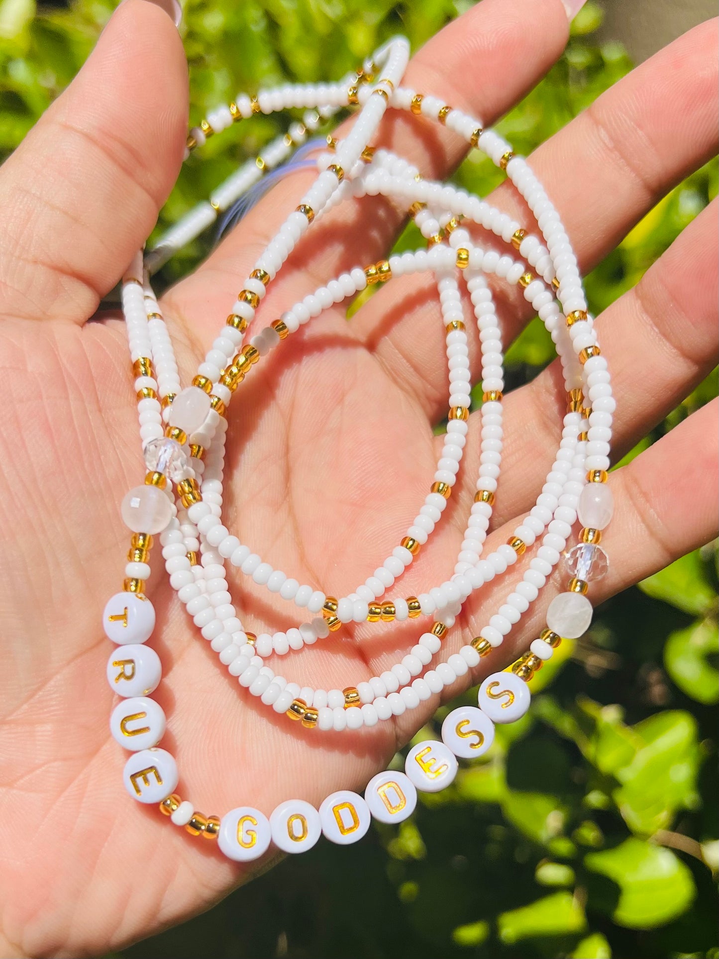Affirmation waist beads