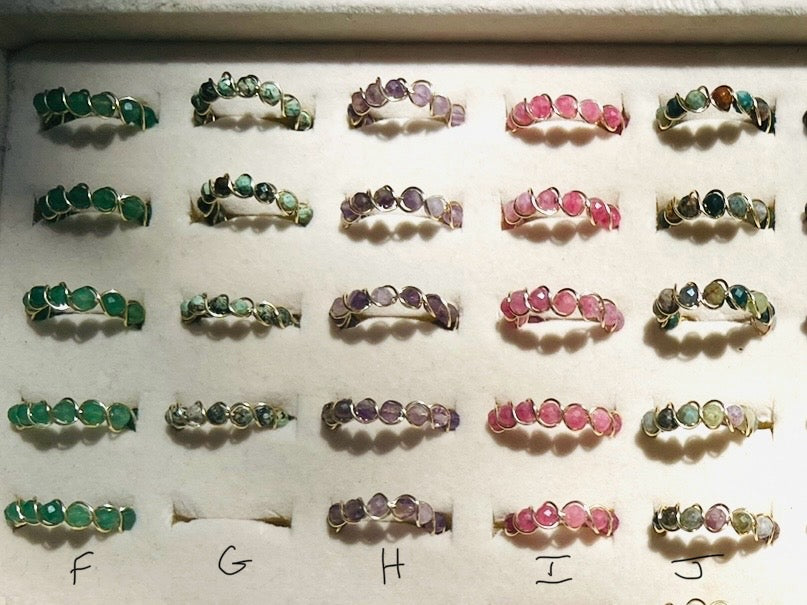 Wire wrap rings