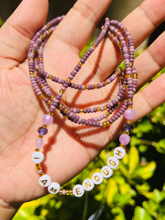 Affirmation waist beads