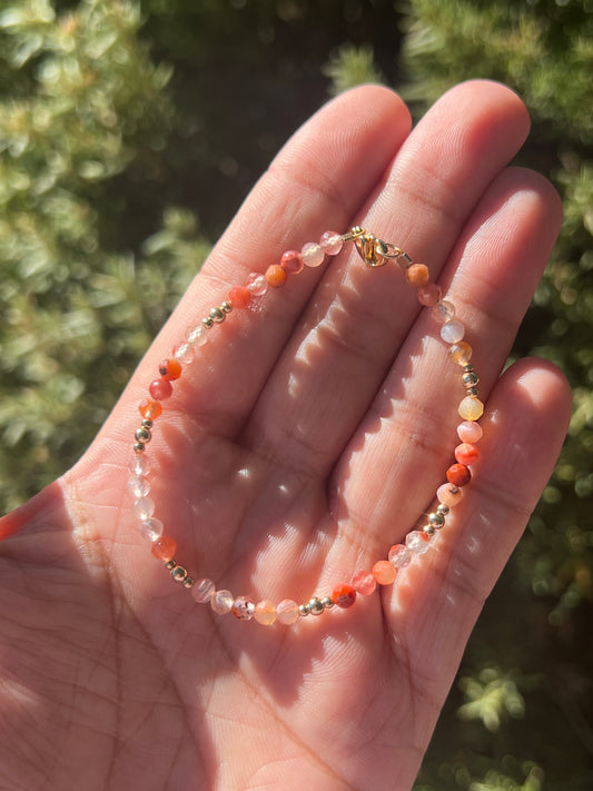 Orange Striped Agate